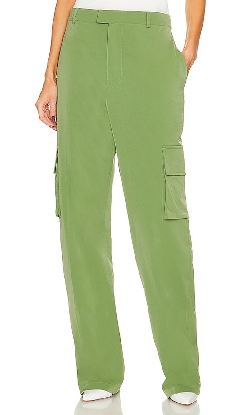 Helsa Utility Green Tech Gabardine Cargo Pants Size S
